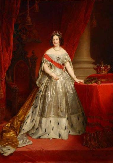  Portrait of Queen Anna of the Netherlands, nee Grand Duchess Anna Pavlovna of Russia.